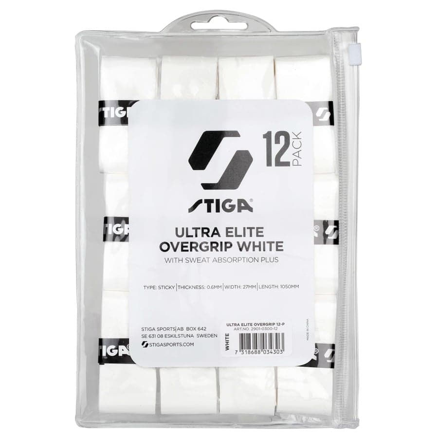 STIGA Ultra Elite White 12-pack