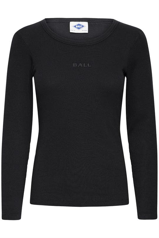 Ball - Tobelli Ls T-shirt - Black