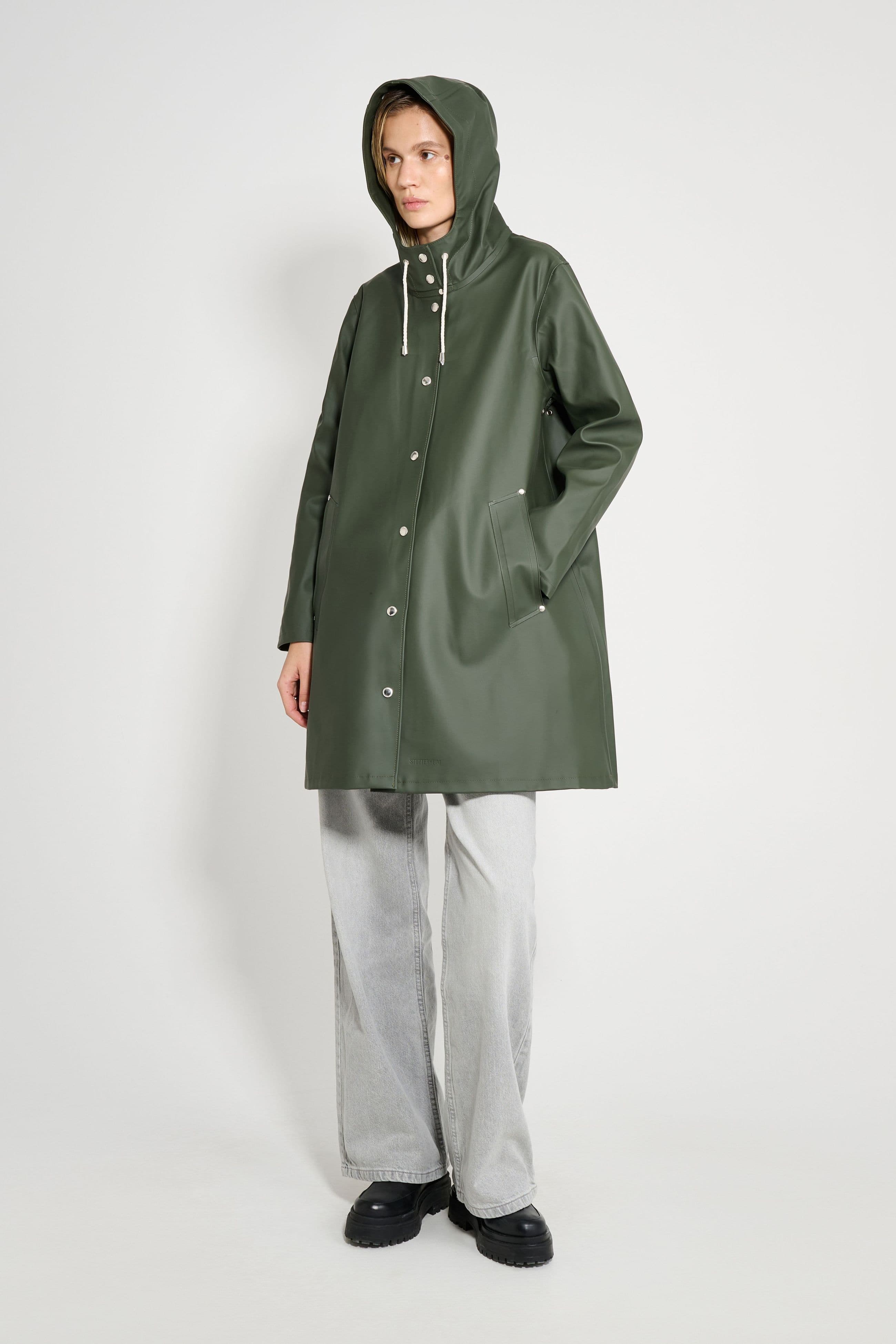 Mosebacke Original A-Line Raincoat Green