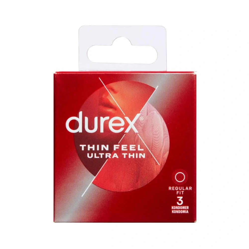 Durex Thin Feel Ultra Thin Kondomer 3 stk