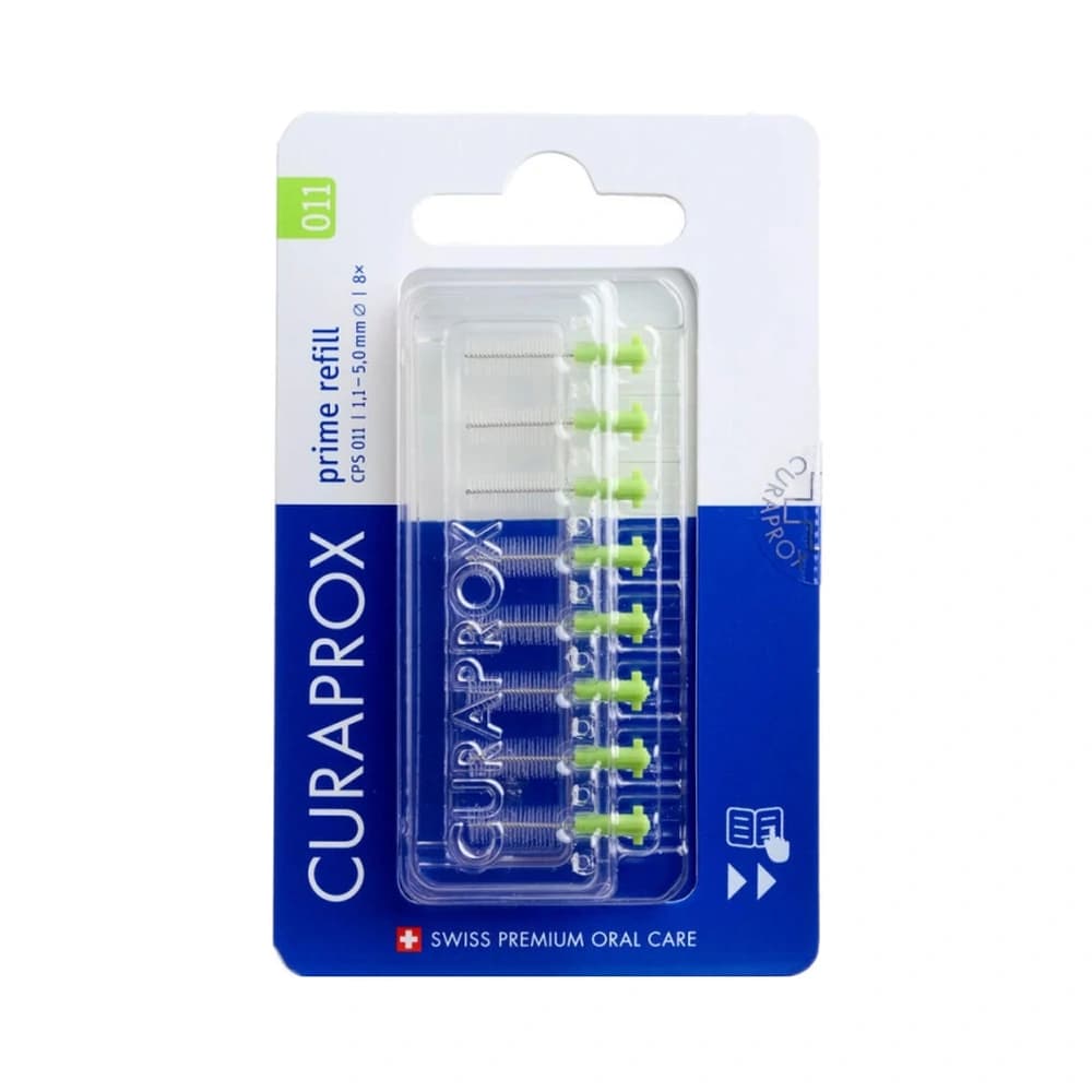 Curaprox Prime Refill 11 Limegrøn - 8 stk