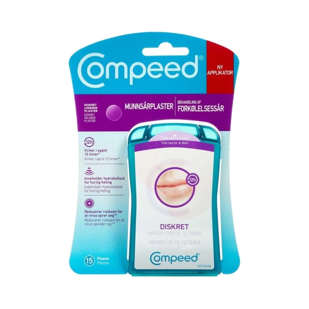 Compeed Plaster Til Forkølelsessår 15 stk