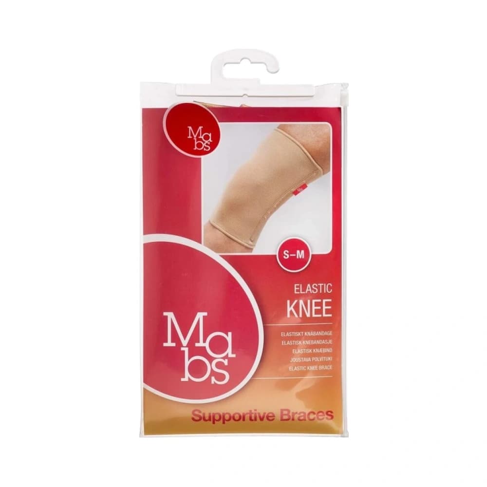 Mabs Knæbandage, Beige Str. S/M 1 stk