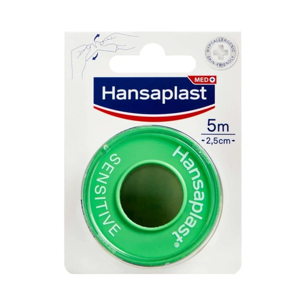 Hansaplast Tape Sensitive 5 m x 2,5 cm 1 stk