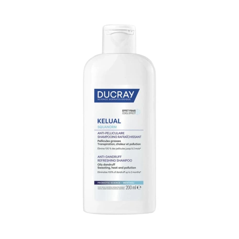 Ducray Kelual Squanorm Refreshing Shampoo 200 ml
