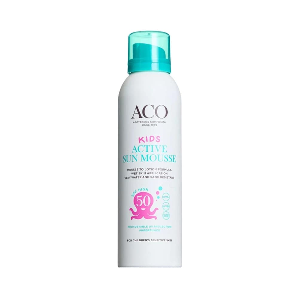 ACO Sun Kids Active Mousse SPF 50 Up - 150 ml