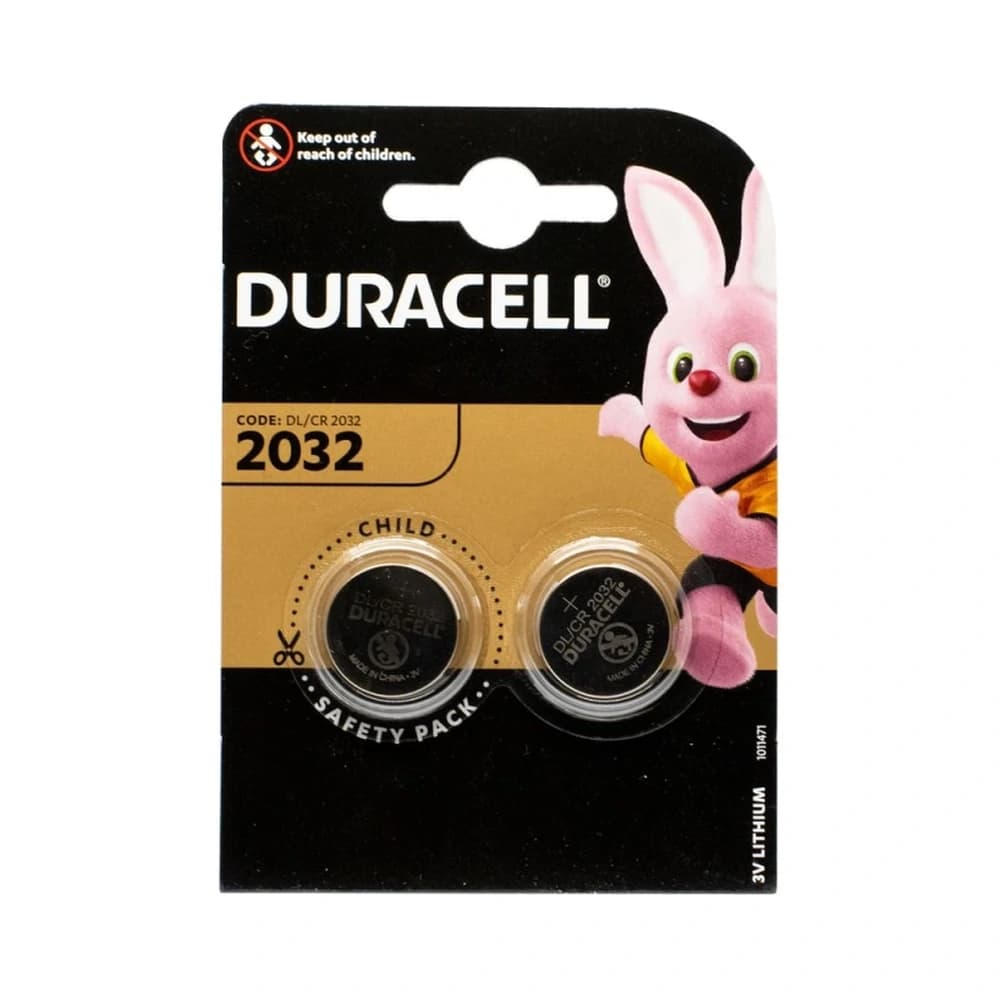 Duracell Long Lasting Power 2032 2 stk