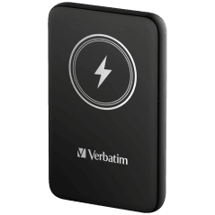 Verbatim Charge 'n' Go Trådløs power bank 10000mAh 20Watt 1xUSB-C Sort