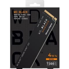 WD_BLACK SN850X NVMe SSD SSD WDBB9G0040BNC 4TB M.2 PCI Express 4.0 (NVMe)
