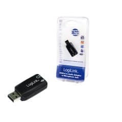 LogiLink USB Soundcard Virtual 3D Soundeffects USB 2.0 Ekstern