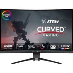 MSI MAG 325CQRF-QD 32 VA 2560 x 1440 (2K) HDMI DisplayPort USB-C 165Hz