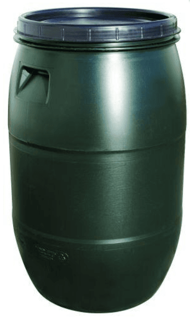 Fodertønde m/låg 120 L
