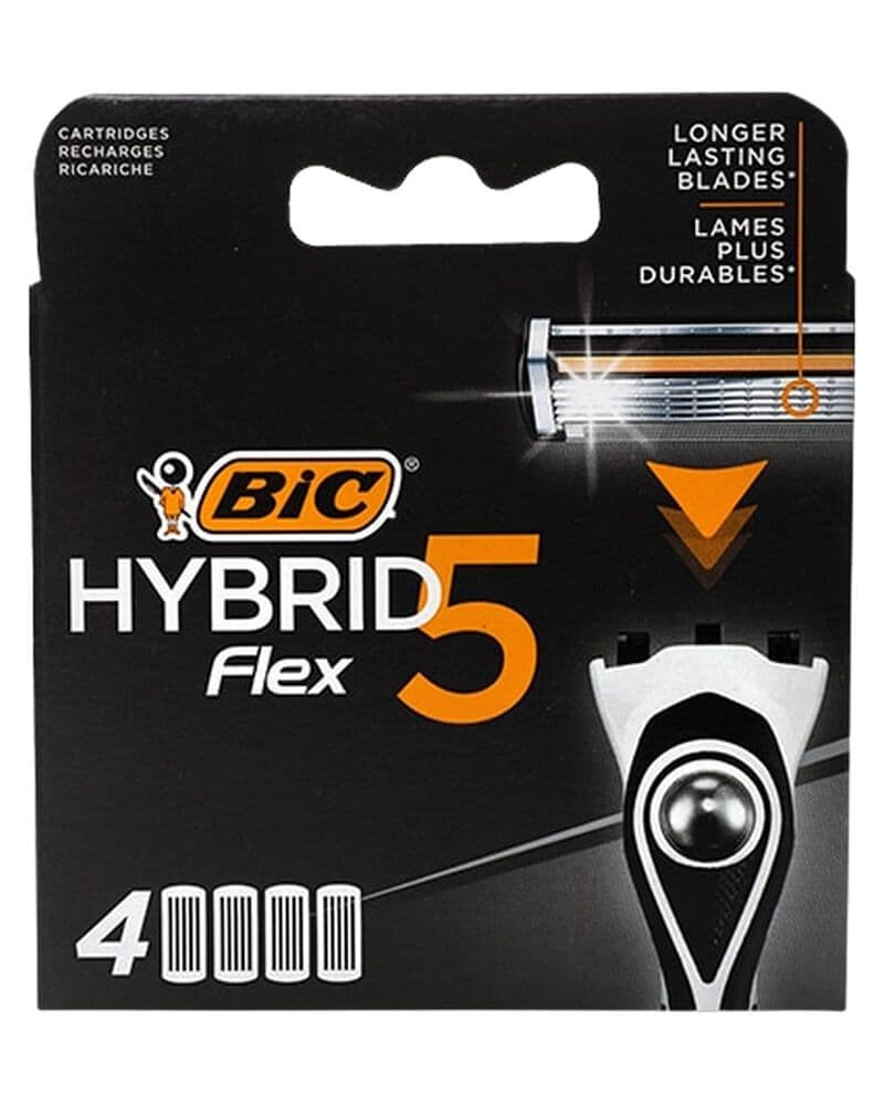 Bic Hybrid Flex 5 Razor Refills 4 stk.
