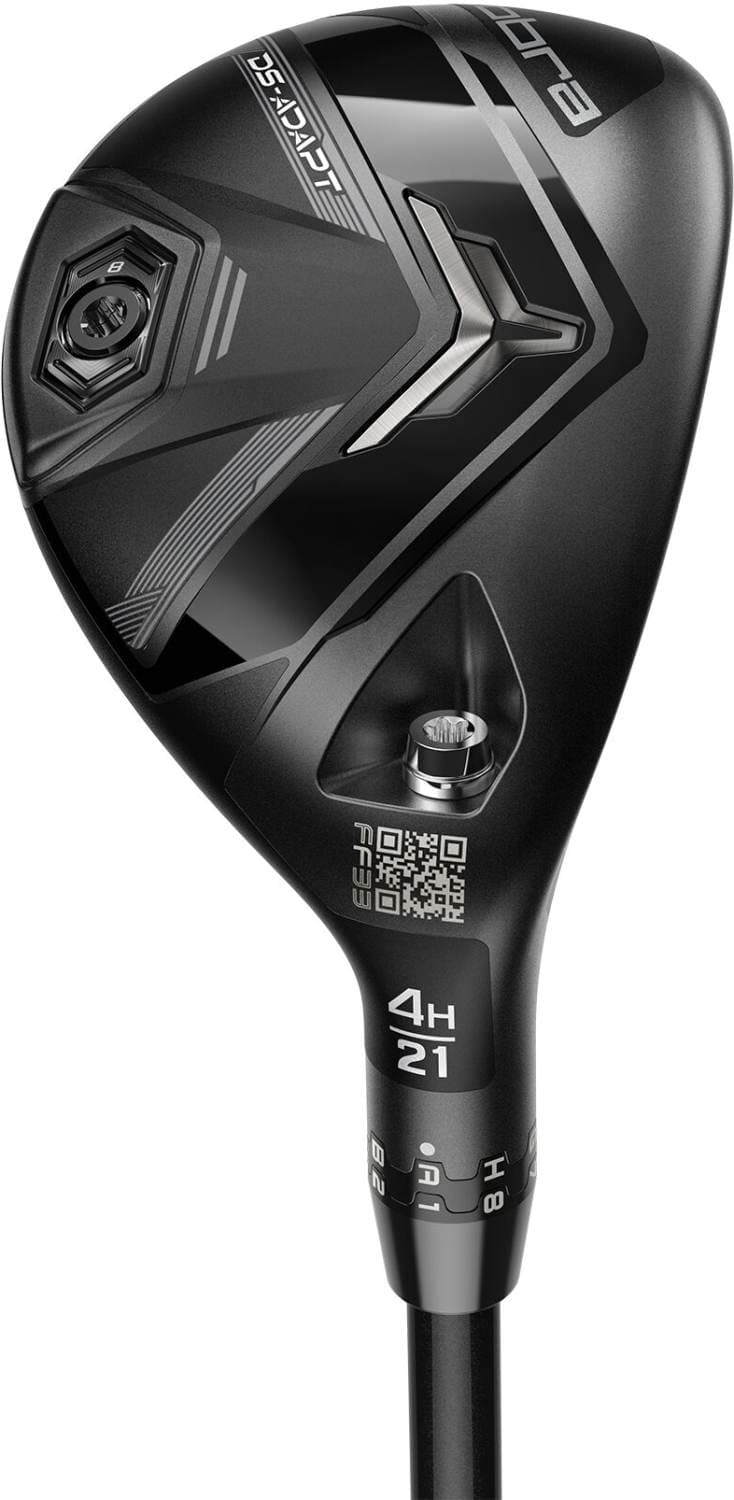 Cobra DS-Adapt Herre Hybridkølle - Sort - Højre - 28.0° (6 Kølle) - KBS PGH 65 Senior Grafit