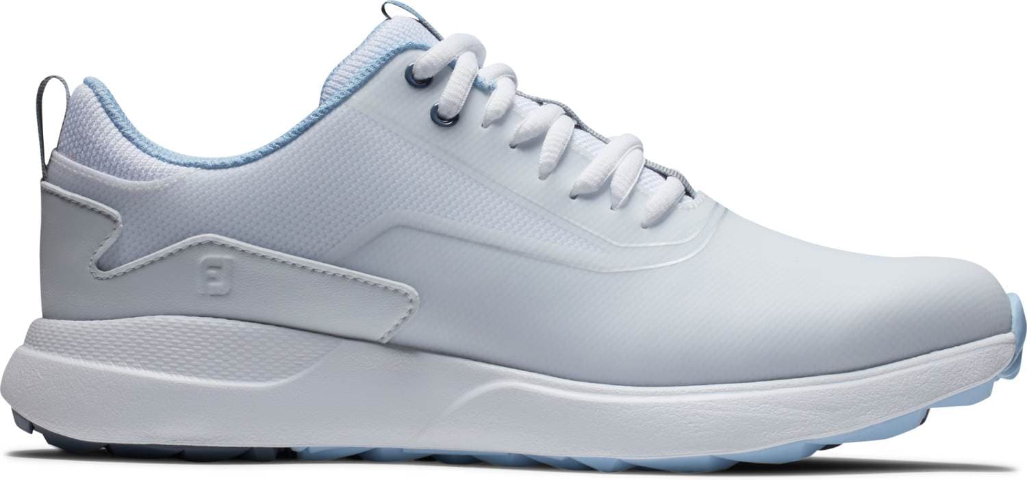FootJoy Performa Vandtætte Dame Golfsko Uden Spikes - White/White/Blue - Str. 43 Normal