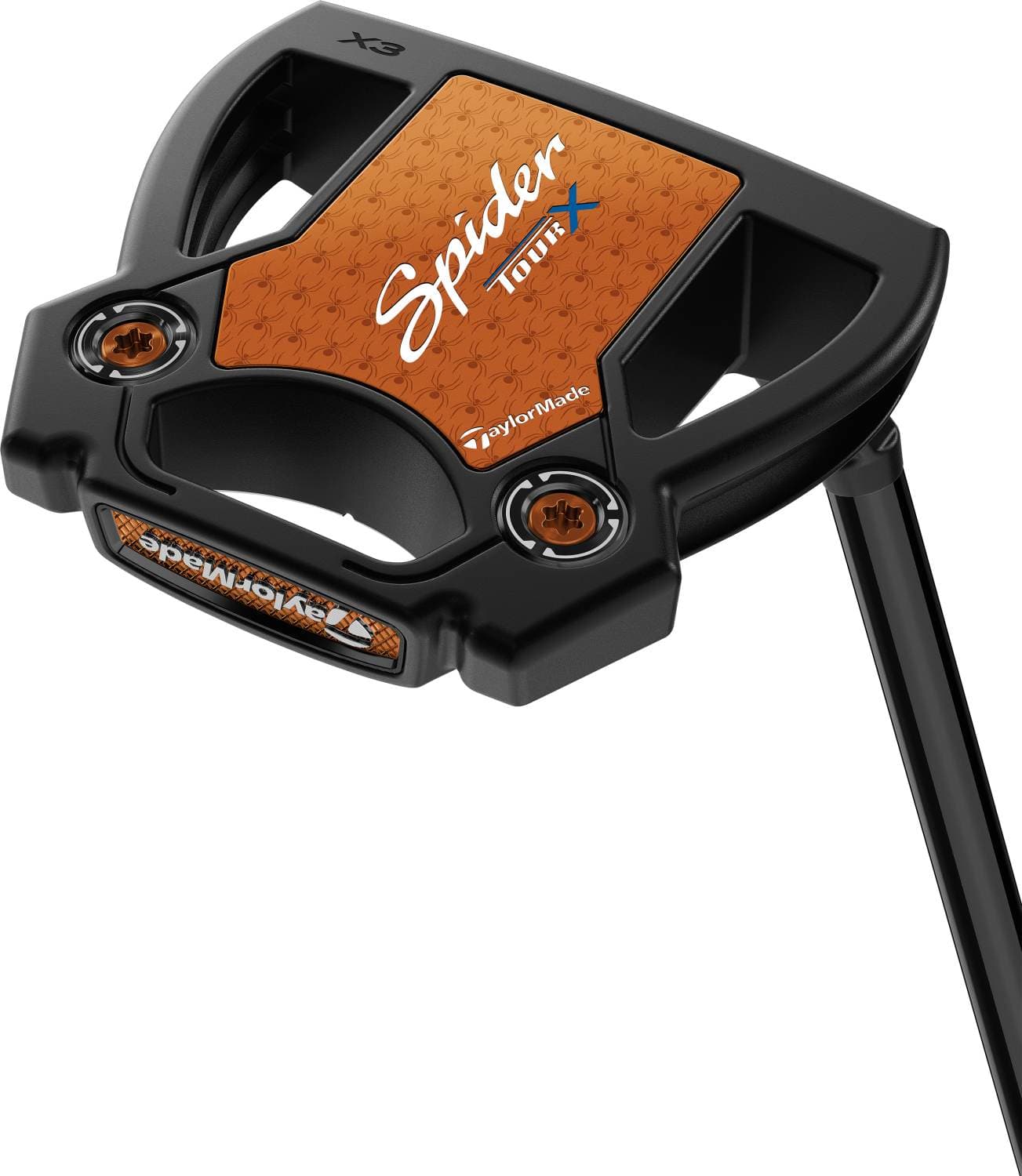 Taylormade Spider Tour X Slant Neck Putter - Sort/Kobber - Højre - Str. 33" - Taylormade Pistol GT 1.0 (2025) 1.0 Black/Copper