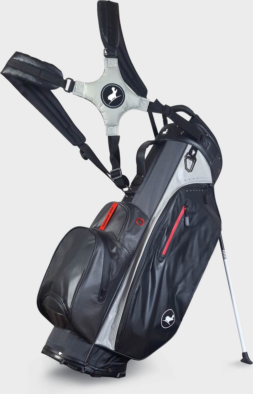 What Bunkers Kesha Hybrid 6 Vandtæt Bærebag - Black/Red/Grey