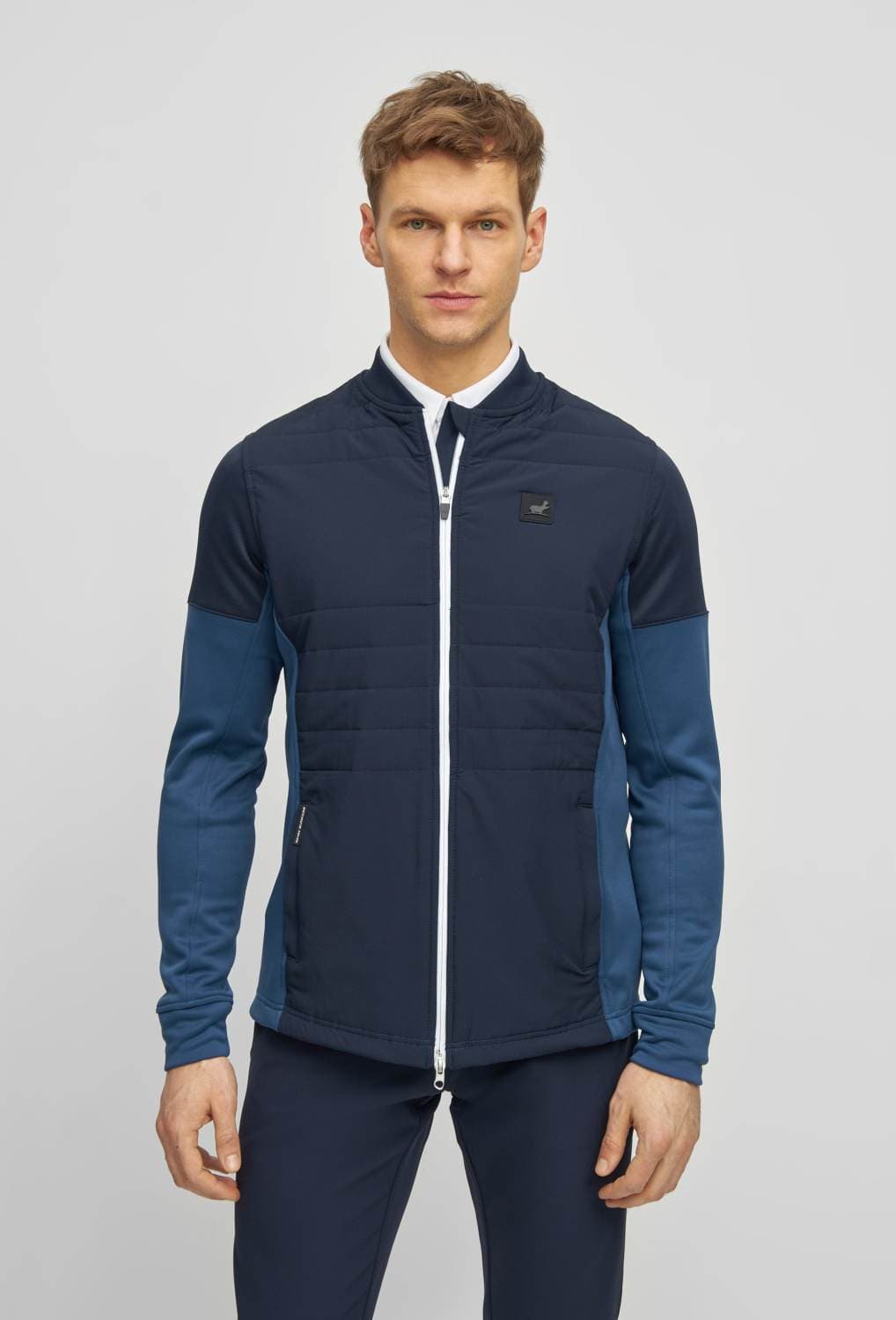 What Bunkers Lance Herre Jakke - Navy/Blue - Str. S