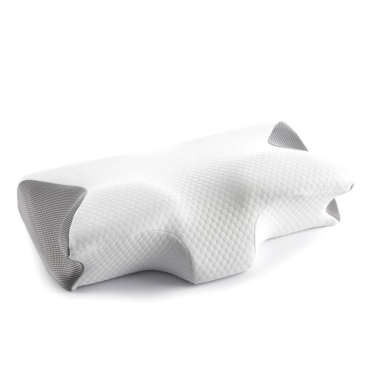 Visko elastisk nakkepude - ergonomisk design og åndbar