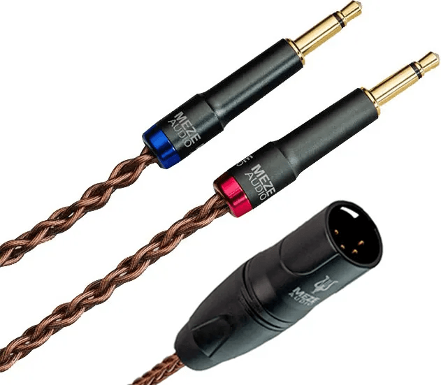 Meze mono 3.5 mm to 4 PIN XLR balanced copper PCUHD premium cable