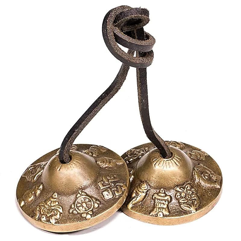 Tingsha klokke i messing (Prosperity)