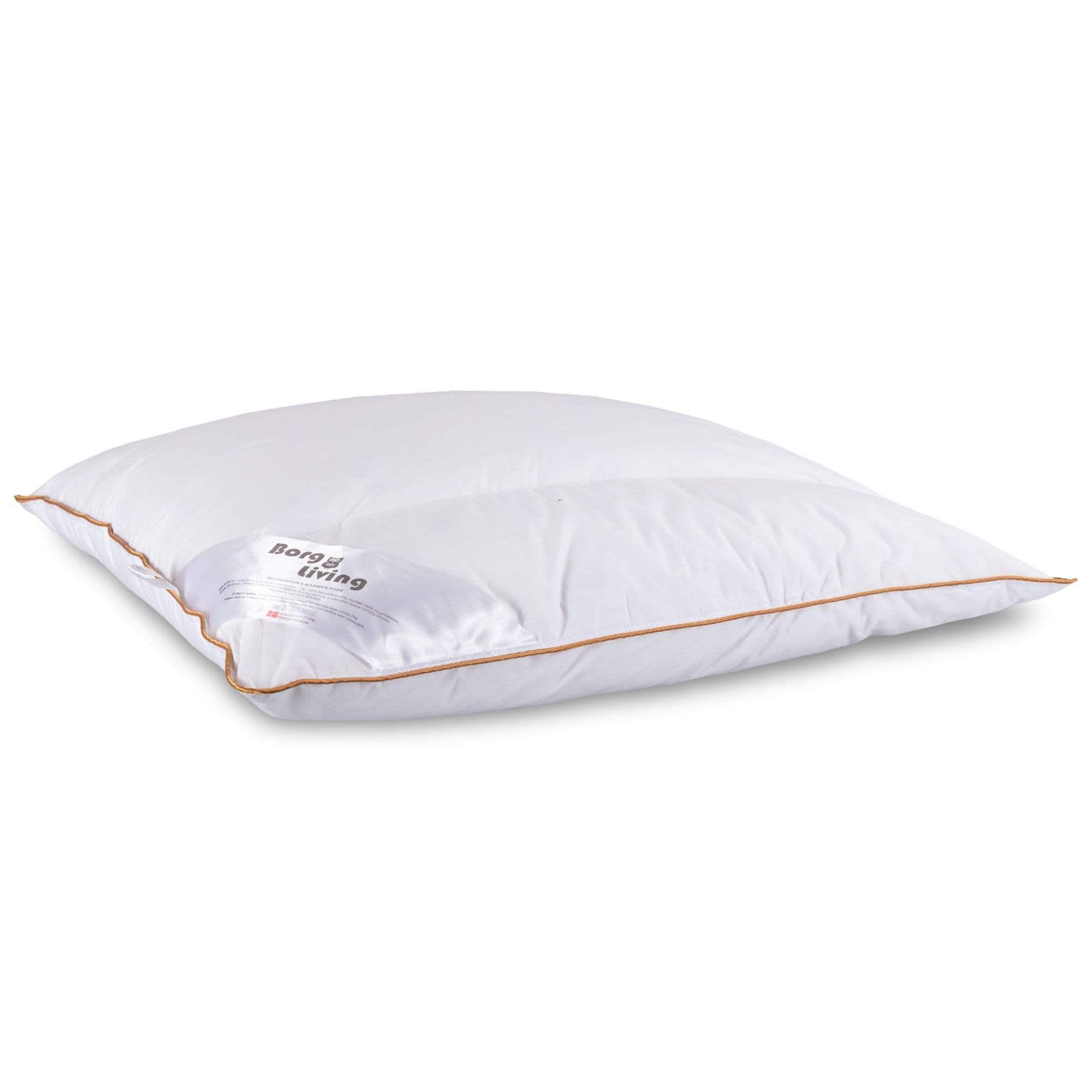 Hovedpude - Mellem 4 kammer moskusduns hovedpude - 60x63 cm - Borg Living