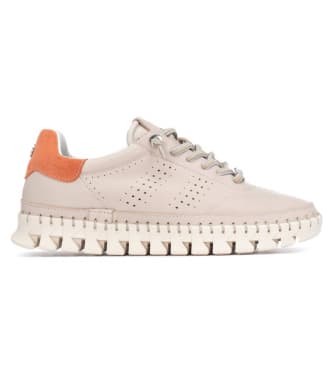 Carmelatil kvinder. 16310703-BEIGE Træningssko 163107 beige (40), Fast, Blonder, Casual