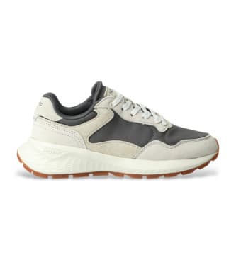 HOFFtil kvinder. 22435004 City Mkii læder-sneakers grå (41), 3-5 cm, Blonder, Casual