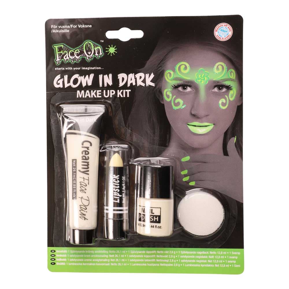 Makeup kit selvlysende 4 dele