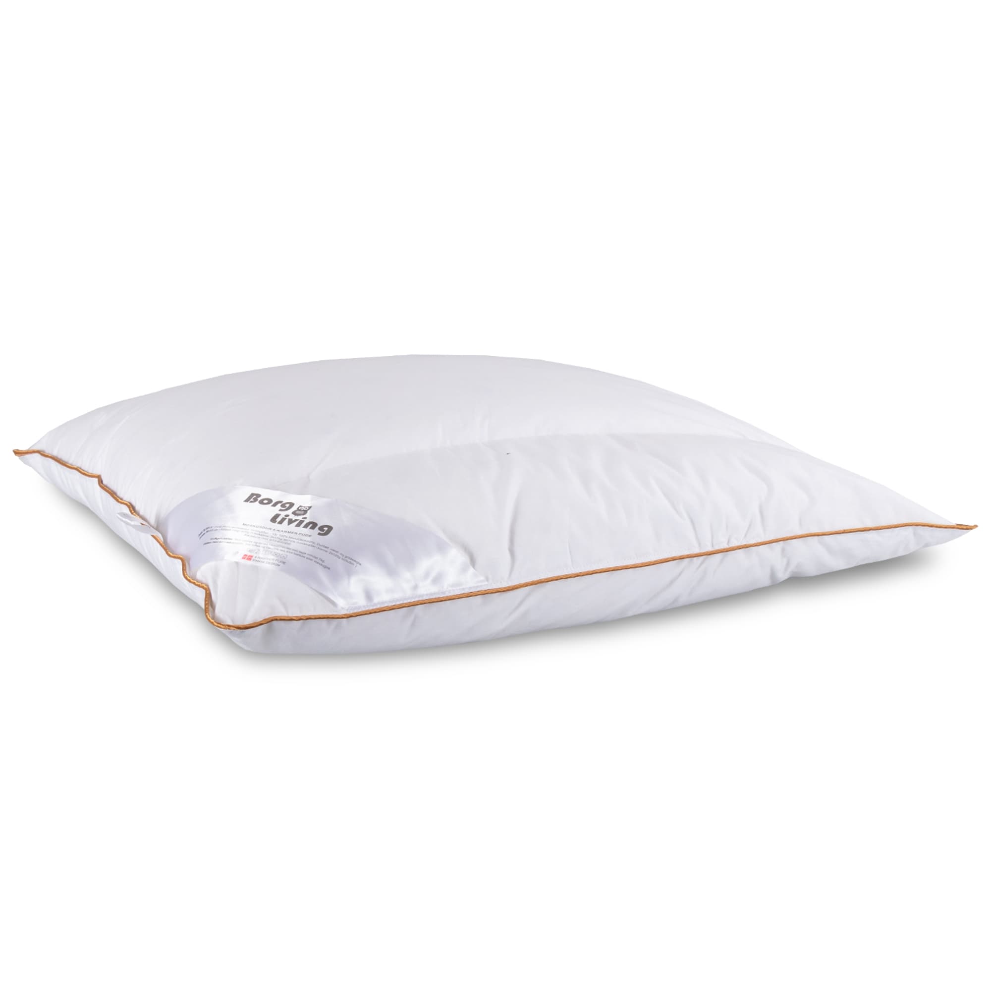 Hovedpude - Mellem 4 kammer moskusduns hovedpude - 60x63 cm - Borg Living