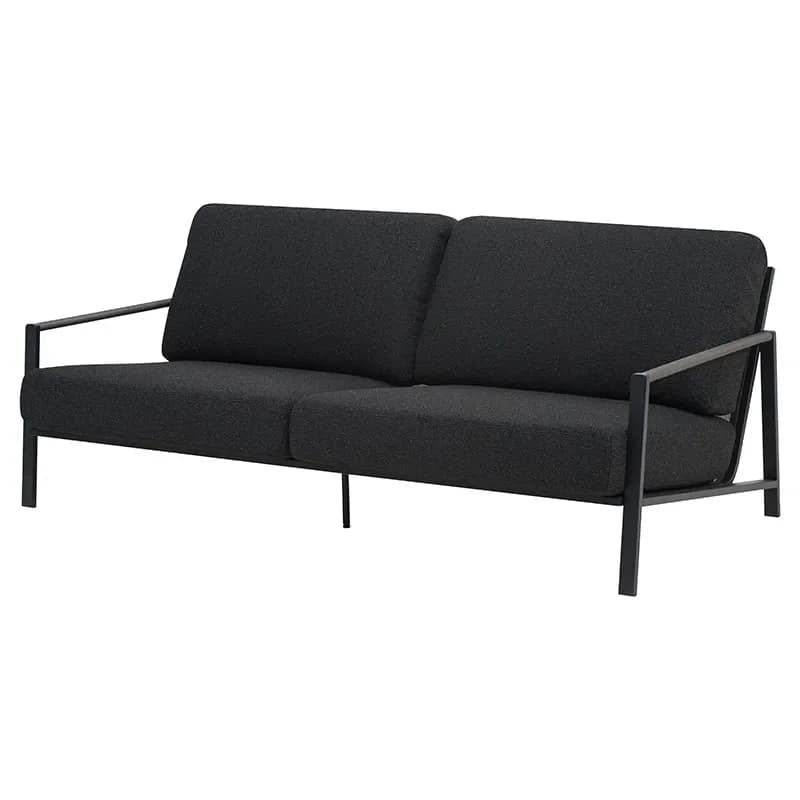 Brafab, Lyra sofa Sort / Teddy black