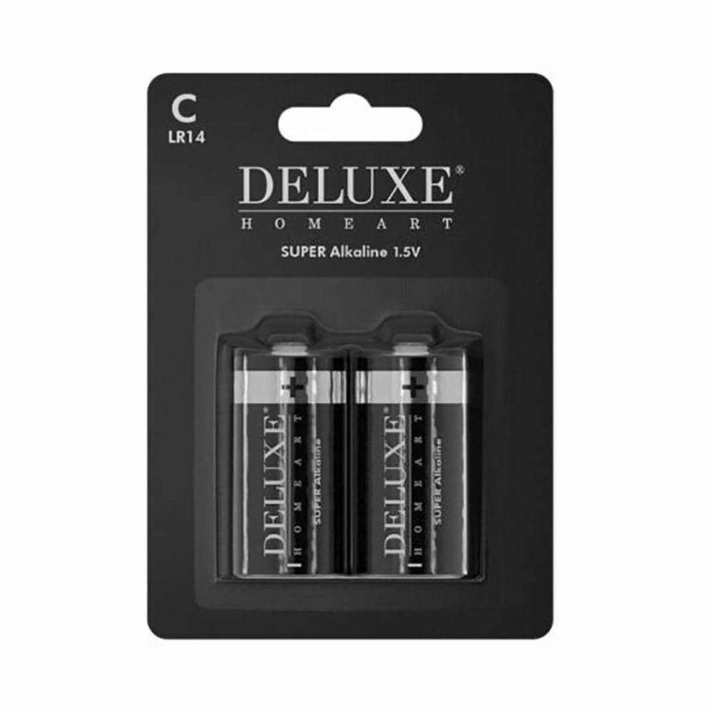 Deluxe Homeart, Deluxe Homeart batterier 1,5V 2-pak