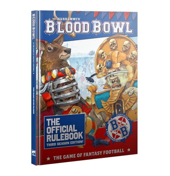 Blood Bowl - The Official Rulebook - Third Season Edition (2025 Hardback) - 60040999029