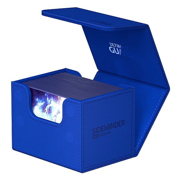 Ultimate Guard SideWinder Deck Case (Deck Box) 100+ Standard Size XenoSkin Monocolor Blue (Blå)