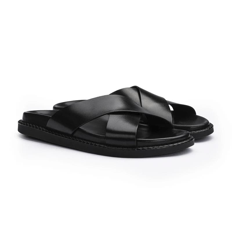 LLOYD TRAVA Herre Sandal BLACK Str. 43