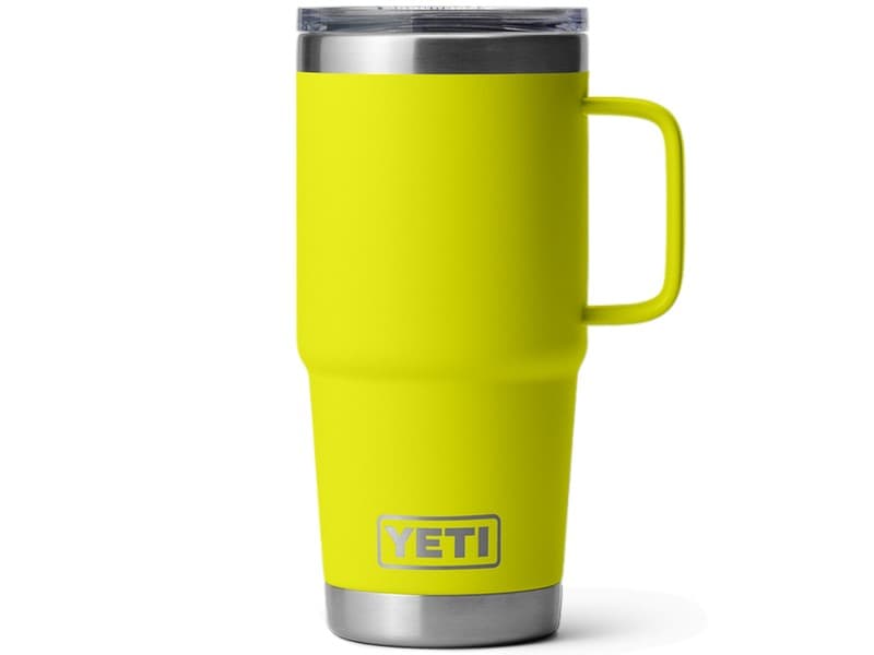 YETI Rambler 20 Oz Travel Mug-Firefly Yellow