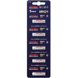 JAPCELL MN21 / E23 / 23A battery - 5 pcs. Pack - Batteri