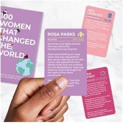 Gift Republic Cards 100 Women That Changed The World - Kort