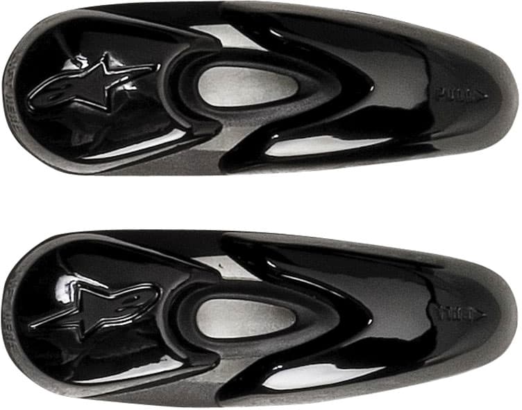 Alpinestars SMX-R/Supertech R, tå skyder , farve: rød/sort
