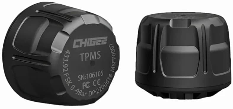 Chigee TPMS, dæktrykssensorer eksterne