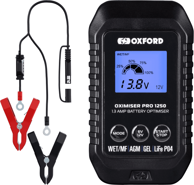 Oxford Oximiser Pro 1250, Batterioplader