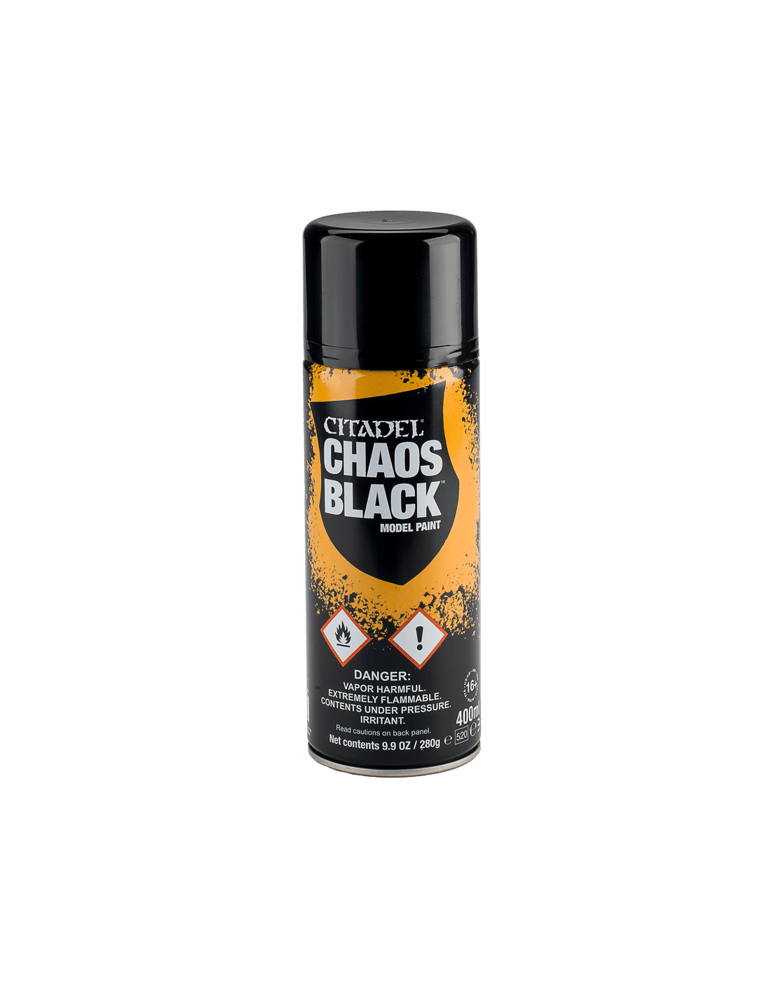 Chaos Black spray - Citadel Colour - Games Workshop