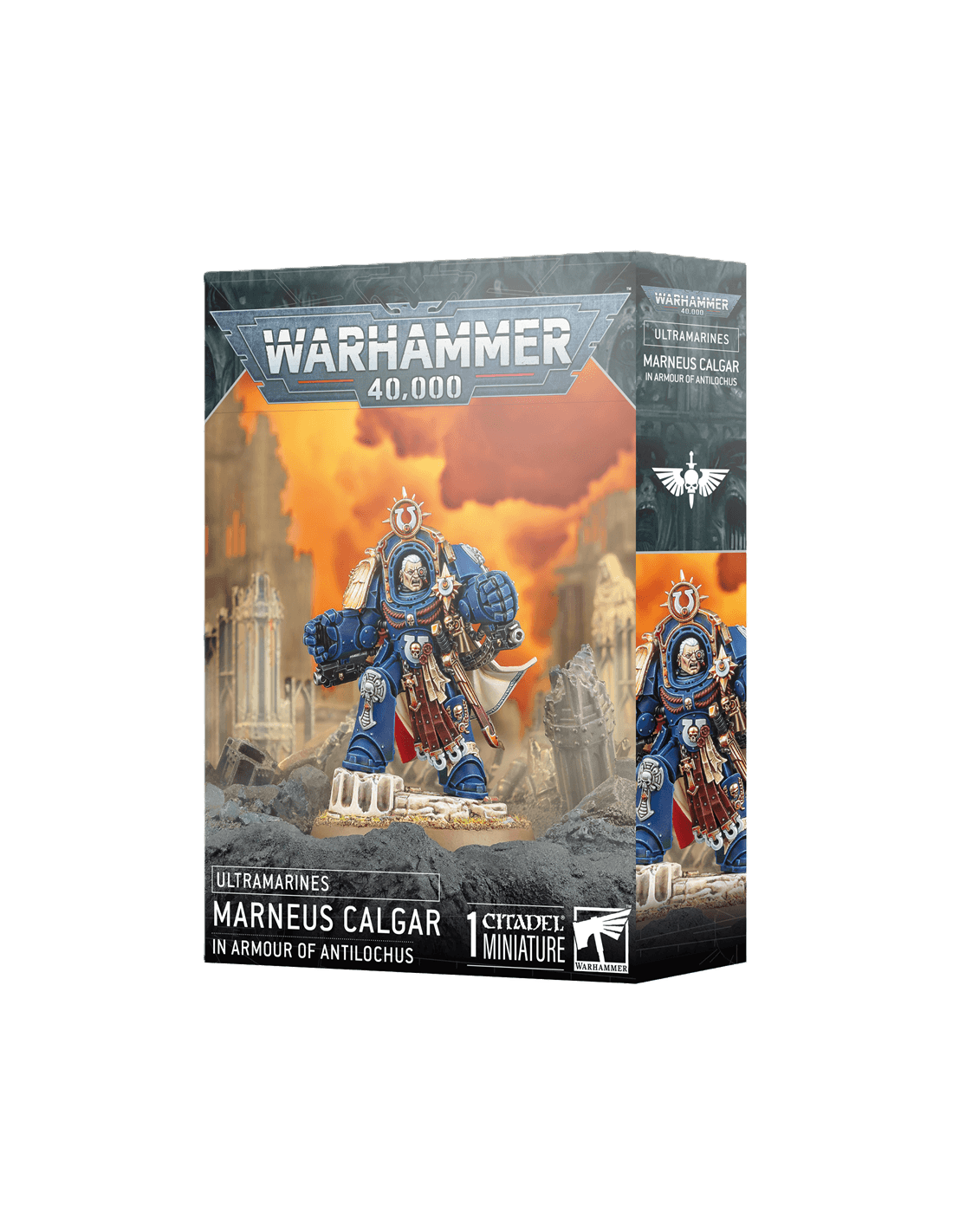 Marneus Calgar in amour of Antilochus - Ultramarines - Warhammer 40.000 - Games Workshop