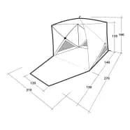Outwell Compton Beach Shelter - Telt