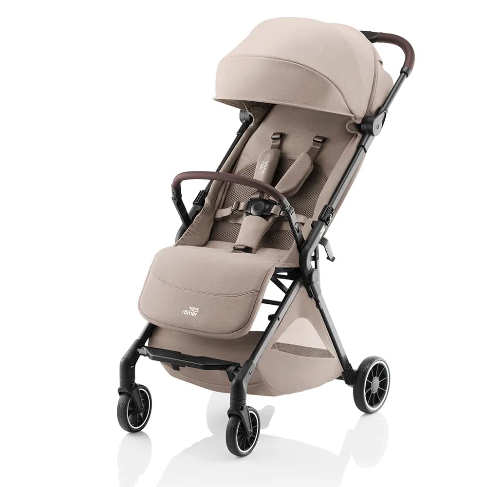 Britax Tira klapvogn i teaktræ