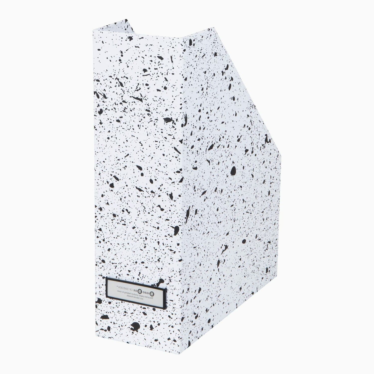 Tidsskriftsholder Hvid Pap 11,5cm x 25cm x 32,5cm Rektangulær - Hvid - 11,5cm x 25cm x 32,5cm - Marie