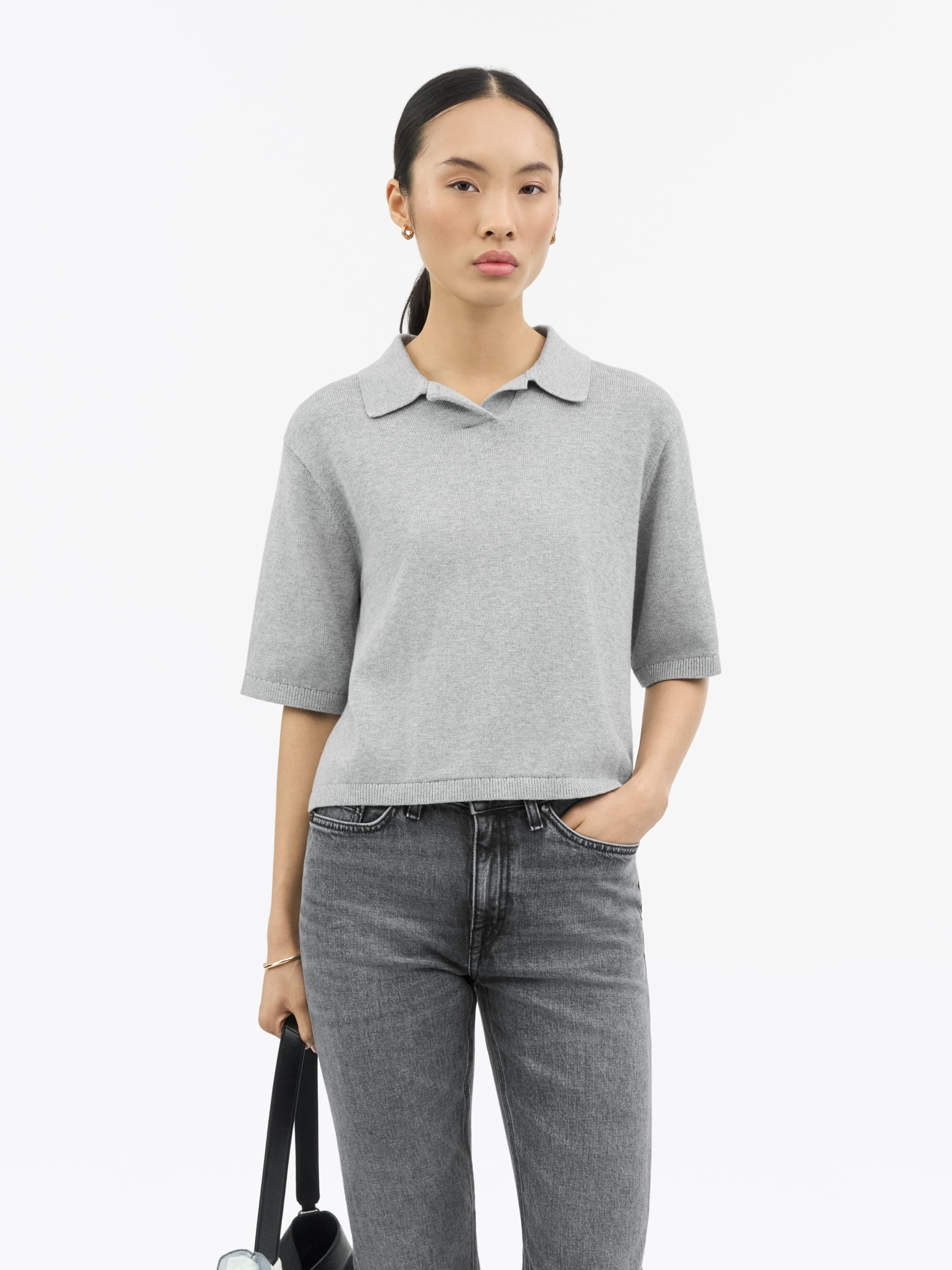 Bonnie Halvlange Polo