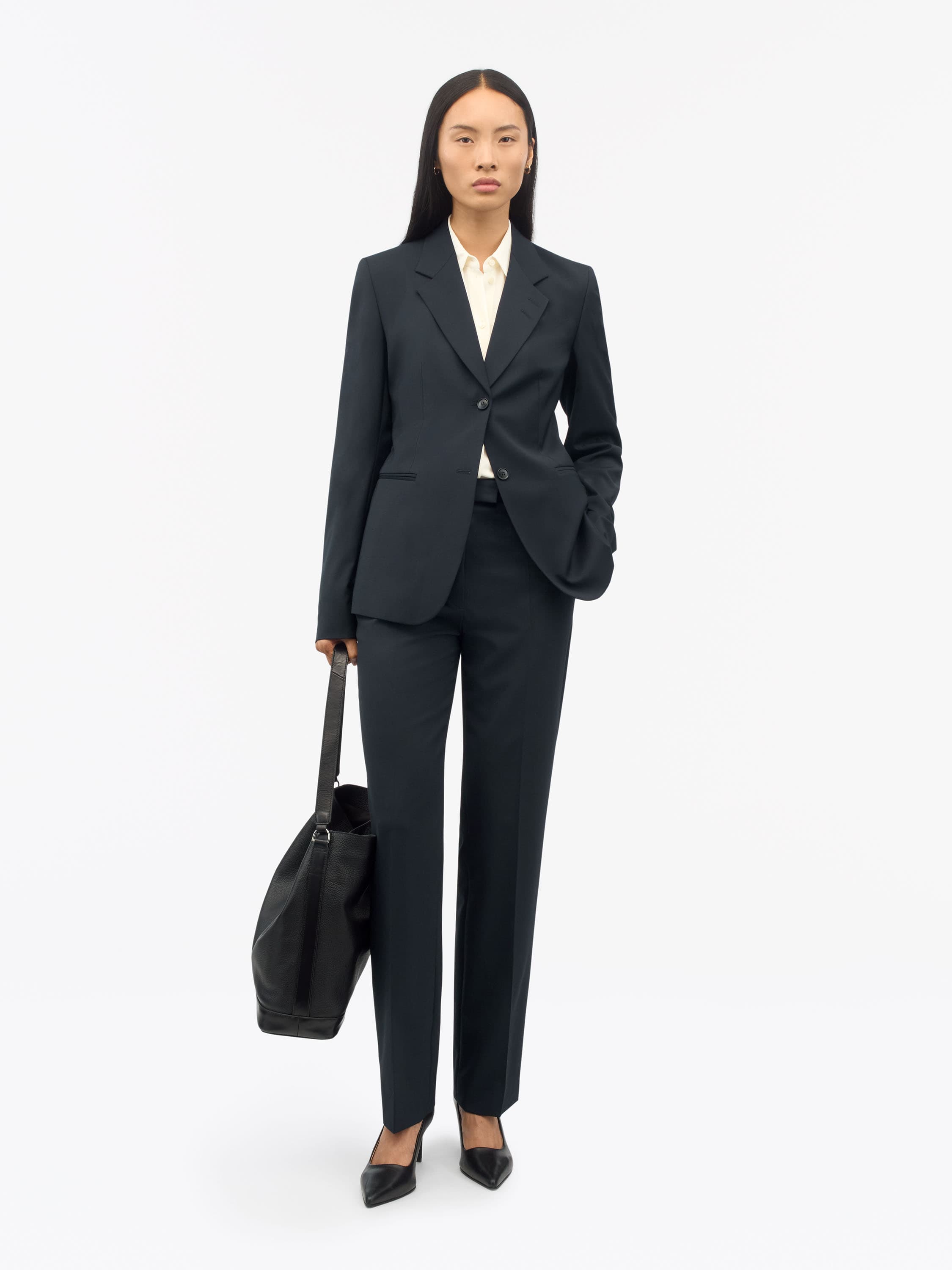 Ylja Blazer Uldblanding