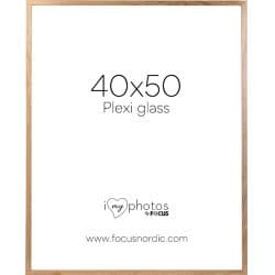 Focus Soul Oak veneer 40x50 Plexi - Ramme